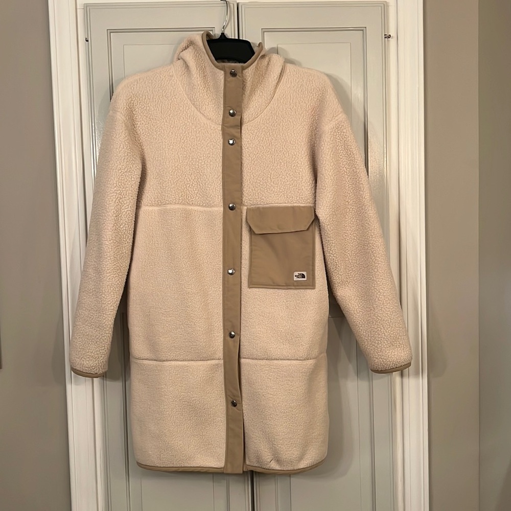 The North Face Ladies Cragmont Fleece Hoodie Coat Sz Medium